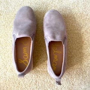 Sam Edelman Gray Suede Espadrille Shoe